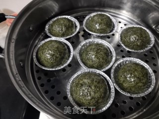 鲜艾叶糯米糍的做法步骤：6