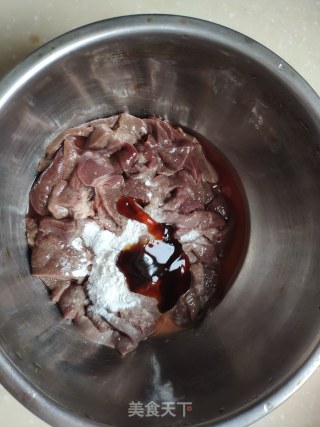炒肝尖的做法步骤：4