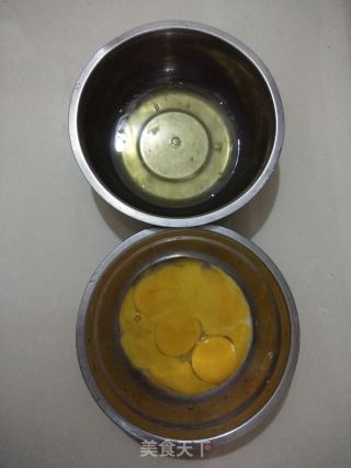 清新香橙戚风的做法步骤：1