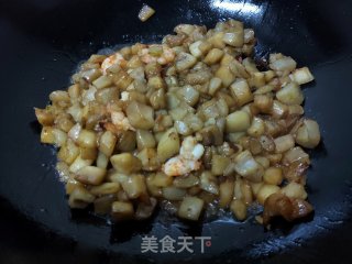 虾仁炒茄子的做法步骤：14