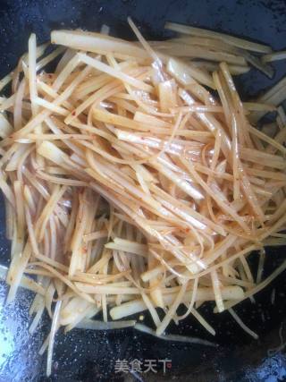 酸辣土豆丝的做法步骤：6