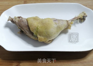 电饭锅盐焗鸡腿的做法步骤：7
