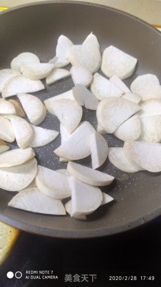 牛肉炒杏鲍菇的做法步骤：5