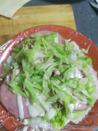 紫菜米堡的做法步骤：6