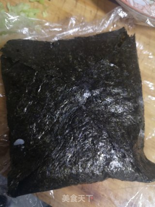 紫菜米堡的做法步骤：10