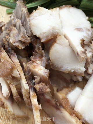 回锅猪头肉的做法步骤：5