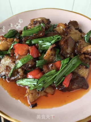 回锅猪头肉的做法步骤：15