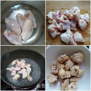 香菇黄豆酱蒸鸡翅的做法步骤：1