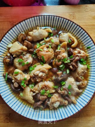 香菇黄豆酱蒸鸡翅的做法步骤：9