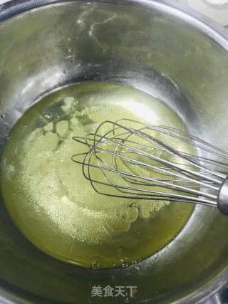 蒸抹茶蛋糕的做法步骤：6