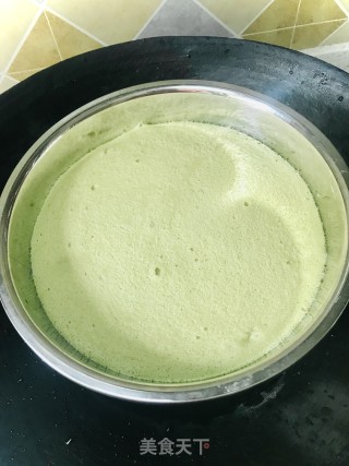蒸抹茶蛋糕的做法步骤：15
