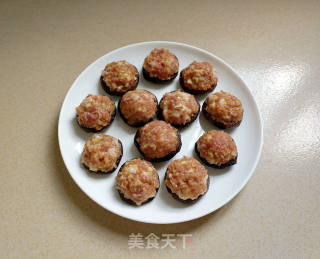 香菇酿肉的做法步骤：5