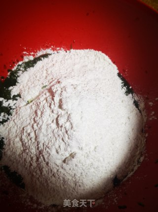 艾糍粑的做法步骤：9