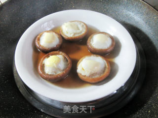 鹌鹑蛋酿香菇的做法步骤：5