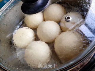 牛奶山药蒸馒头的做法步骤：11