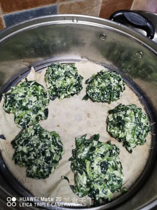 菠菜馒头的做法步骤：6