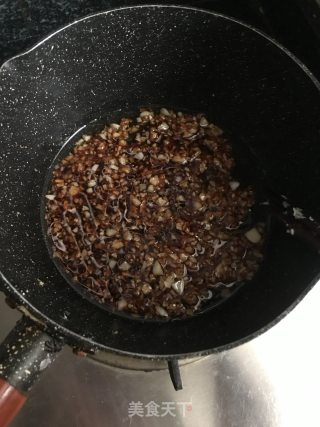 金银蒜烤九肚鱼的做法步骤：7