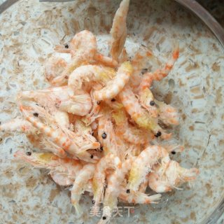 虾干炒油菜香菇的做法步骤：2