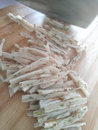 炒饼丝♥的做法步骤：3