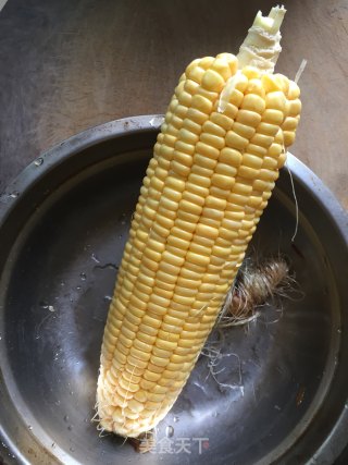 蕃茄玉米淮山素汤的做法步骤：2