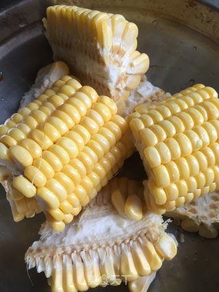 蕃茄玉米淮山素汤的做法步骤：4