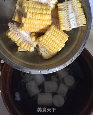蕃茄玉米淮山素汤的做法步骤：6