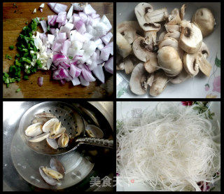 花蛤粉丝煲的做法步骤：1