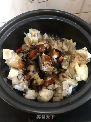 砂锅猪手焖黄豆的做法步骤：8