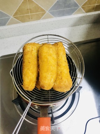 炸香蕉的做法步骤：6
