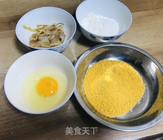 炸鱿鱼圈的做法步骤：4