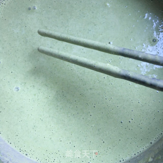 菠菜汁凉皮的做法步骤：7