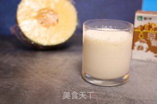 牛奶哈密瓜汁的做法步骤：4