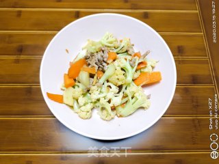 家常花菜的做法步骤：6
