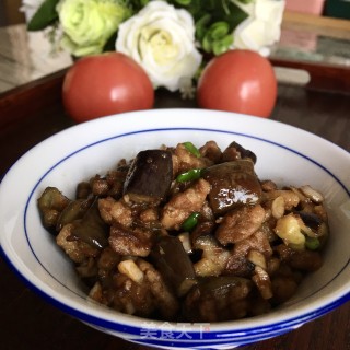 肉末茄丁的做法步骤：16