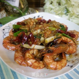 蒜蓉黑虎虾的做法步骤：9