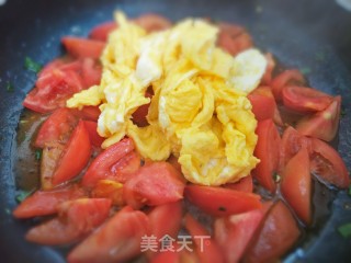 番茄炒蛋的做法步骤：12