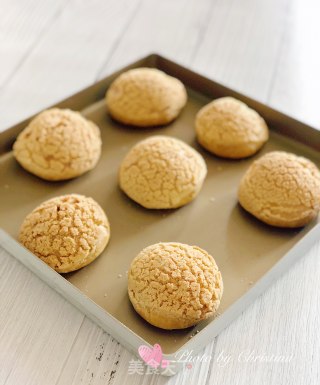 香甜好吃的酥皮泡芙的做法步骤：15
