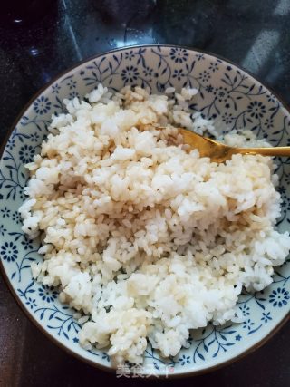 海苔拌饭的做法步骤：2