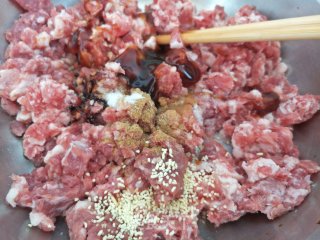 “ 肉菜 ”尖椒酿肉的做法步骤：4