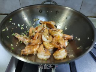 豉油皇大虾的做法步骤：5
