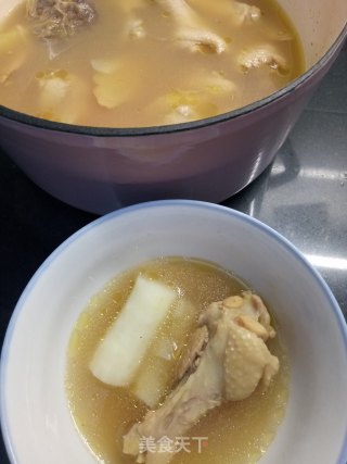山药炖鸡翅根的做法步骤：6