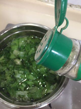 生菜香油汤的做法步骤：6