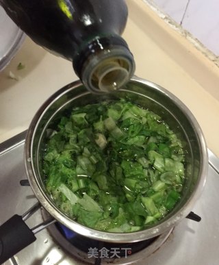 生菜香油汤的做法步骤：8