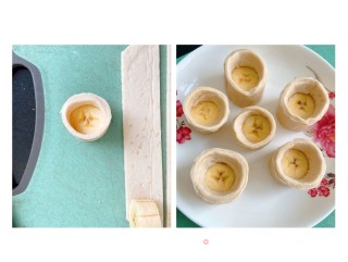 香蕉酥（手抓饼版简单）的做法步骤：3