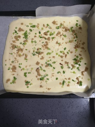 肉松紫菜蛋糕卷的做法步骤：11