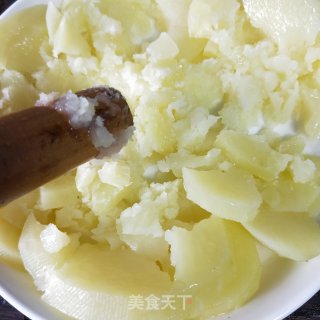 咖喱土豆小饭团的做法步骤：3
