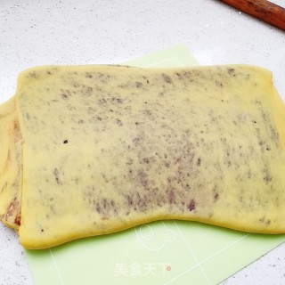 巧克力大理石花纹吐司面包的做法步骤：19