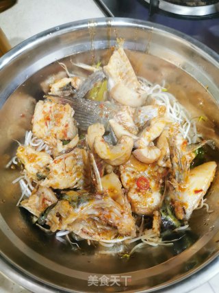 水煮鱼（料包版），麻辣味十足的做法步骤：8