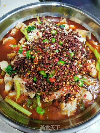 水煮鱼（料包版），麻辣味十足的做法步骤：10