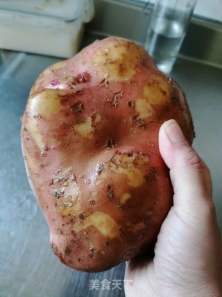 酥脆的炸薯条????的做法步骤：1